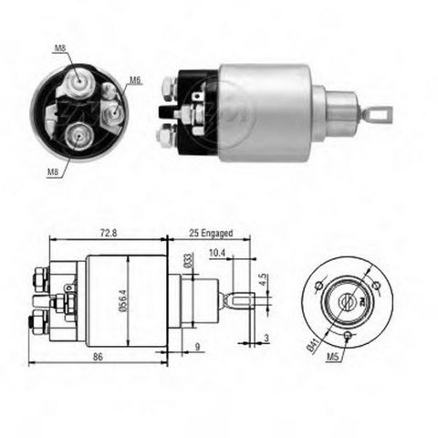 Контактор ZM5973 ZM