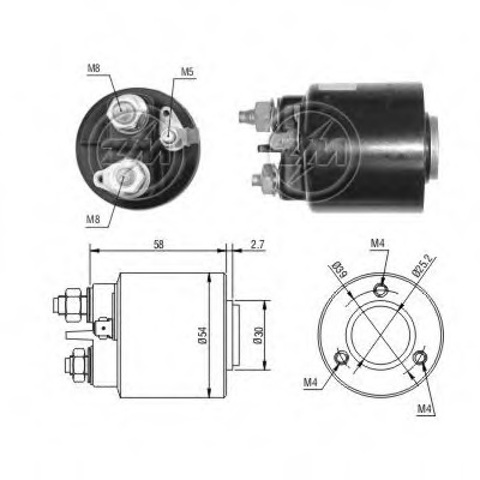Контактор ZM599 ZM