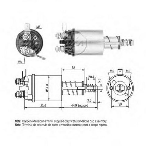 Контактор ZM613 ZM