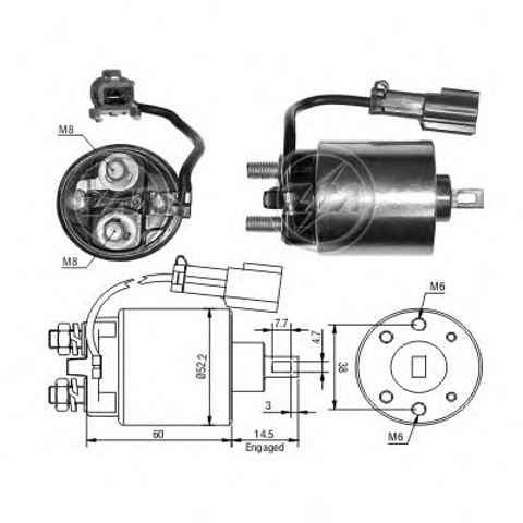Контактор ZM719 ZM
