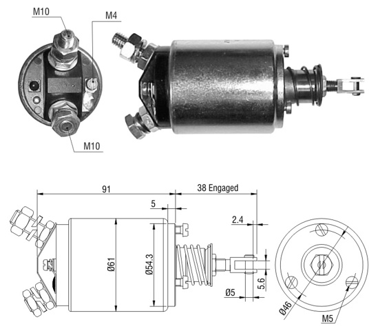 Контактор ZM733 ZM