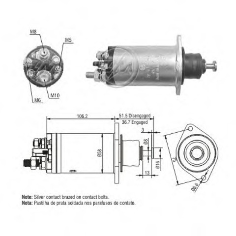 Контактор ZM815 ZM