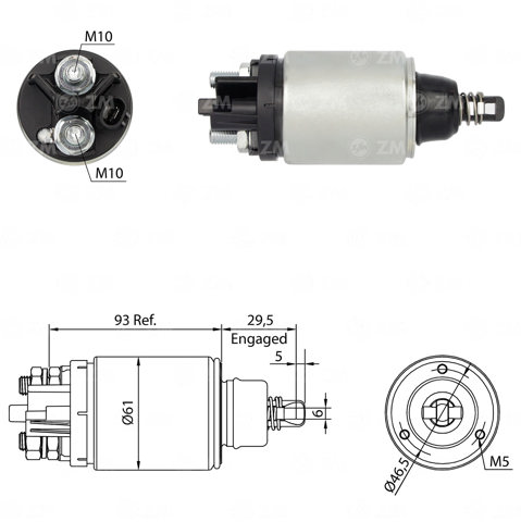 Контактор ZM826 ZM