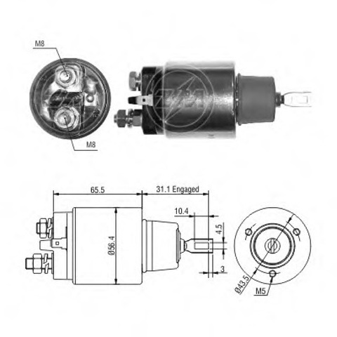 Контактор ZM975 ZM