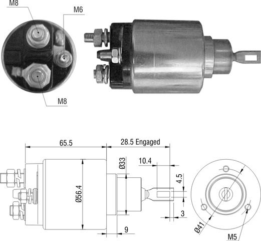 Контактор ZM977 ZM