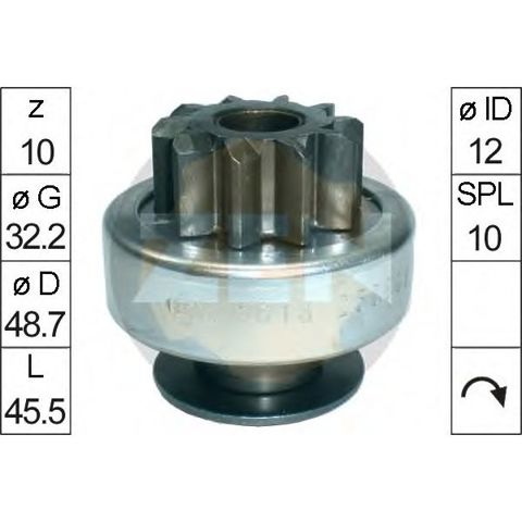 Привід стартера ZN1618 ZEN