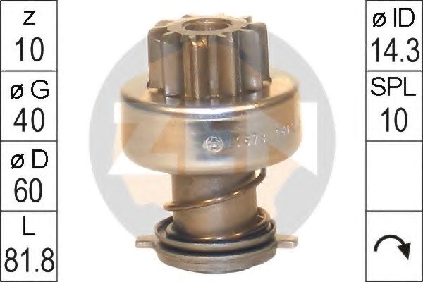 Привід стартера ZN1678 ZEN