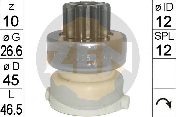 Редуктор стартера ZN1820 ZEN