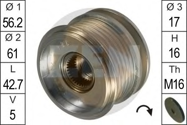 Муфта генератора ZN5384 ZEN