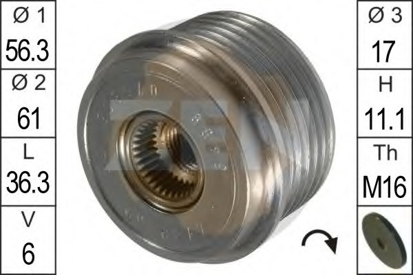 Муфта генератора ZN5409 ZEN