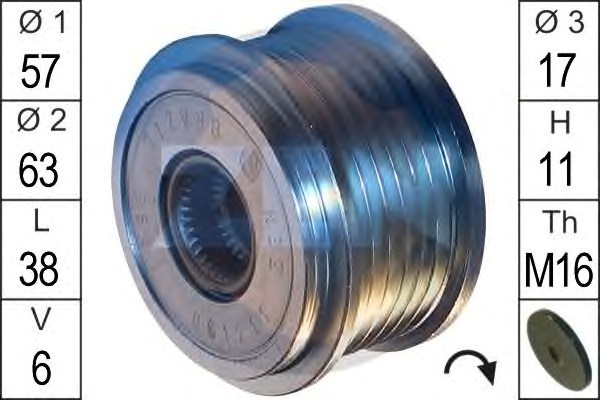Муфта генератора ZN5561 ZEN