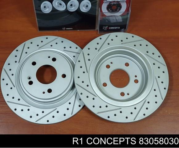Диск гальмівний задній 83058030 R1 CONCEPTS