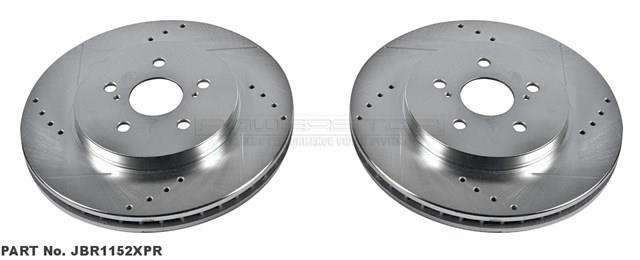 Диск переднього гальма JBR1152XPR POWER STOP