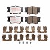 Комплект задніх колодок NXT1212 POWER STOP