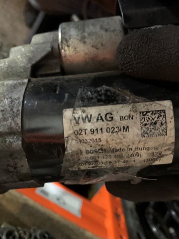 Стартер двигуна 02T911023M VAG