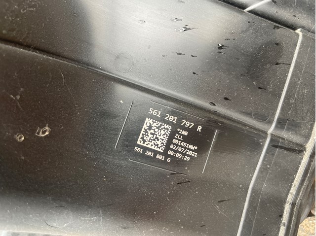 Адсорбер парів палива 561201797R VAG