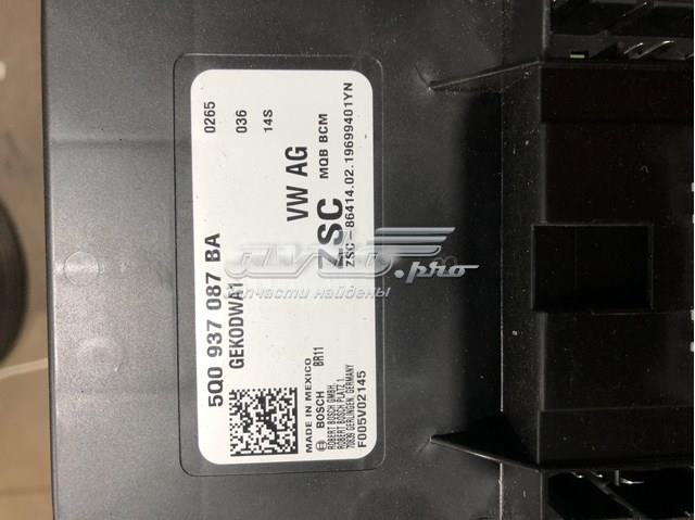 Блок комфорту 5Q0937087BA VAG