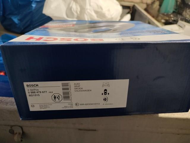 Диск заднього гальма 0986479677 BOSCH