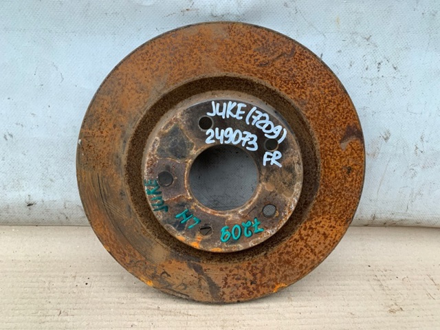 Тормозной диск передний nissan juke 10-19 40206-1KC1A