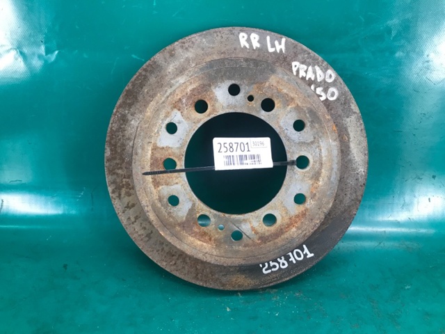 Диск заднього гальма 4243160311 TOYOTA