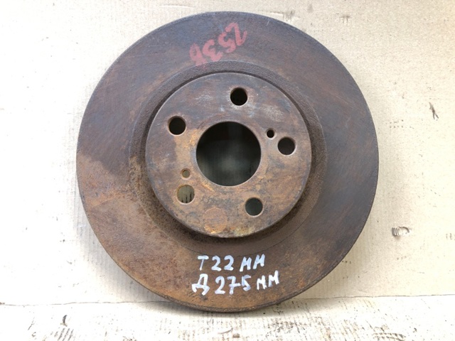 Диск гальмівний передній 4351202240 TOYOTA