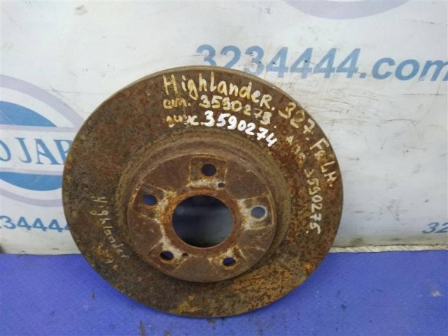 Гальмо дискове переднє 4351248031 TOYOTA