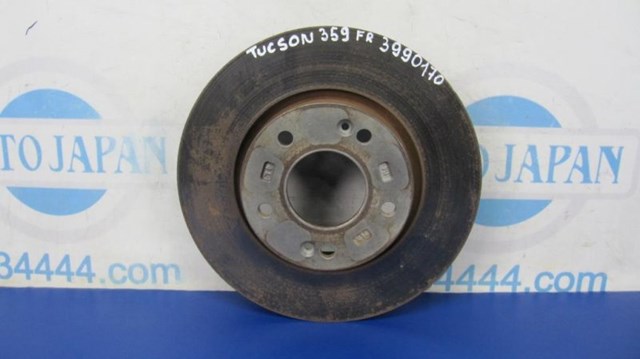 Тормозной диск передний hyundai tucson 04-10 517121F300