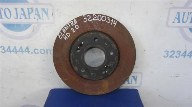 Тормозной диск передний hyundai elantra hd 06-11 51712-2L000