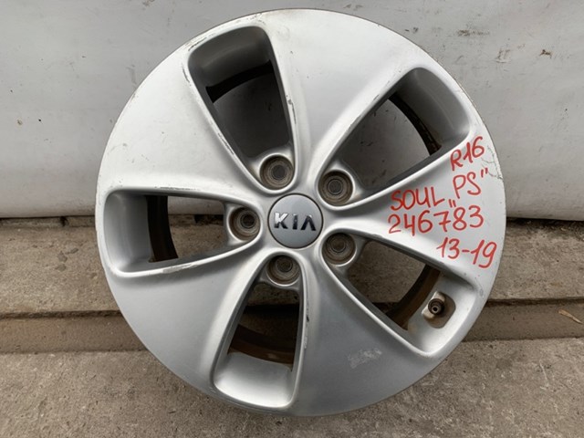 Диски колісні литі (легкосплавні, титанові) 52910B2100 HYUNDAI
