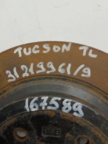 Диск заднього гальма 58411D7700 HYUNDAI