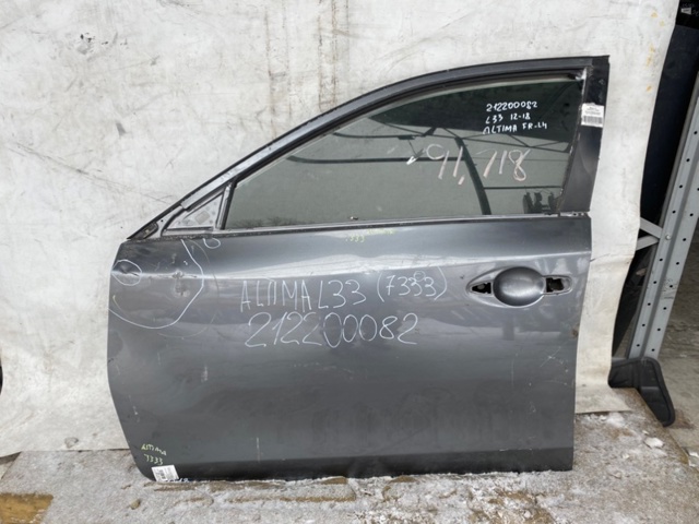 Двері передні, ліві Nissan Altima L33
