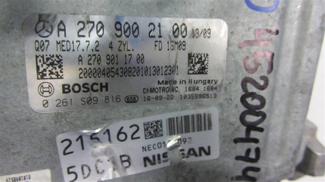 Комп'ютер двигуна A2709002100 NISSAN