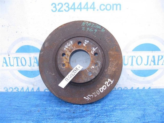 Тормозной диск передний mazda 6 gg 02-07 GP7Y3325XB