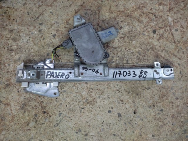 Механізм склопідйомника двері задньої, правої MR523514 MITSUBISHI