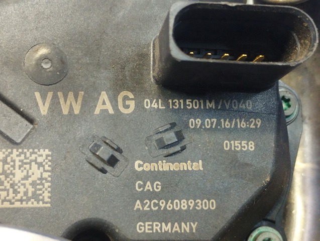 Клапан EGR рециркуляції газів 04L131501M VAG