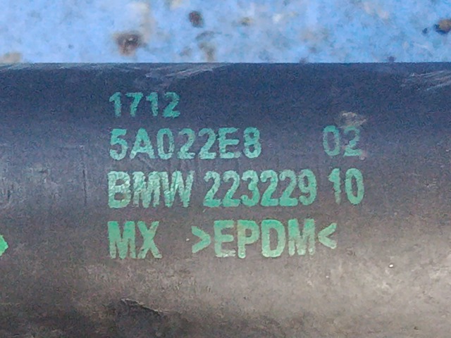 Шланг/патрубок рідинного охолодження турбіни, обратка 17125A022E8 BMW