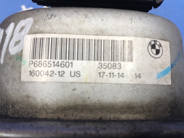 Права подушка мотора 22116865146 BMW