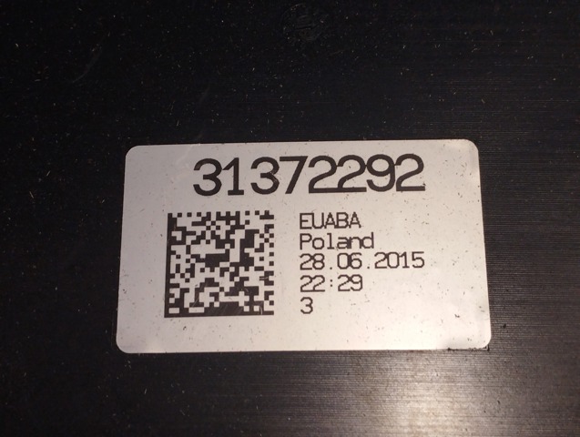 Адсорбер парів палива 31372292 VOLVO