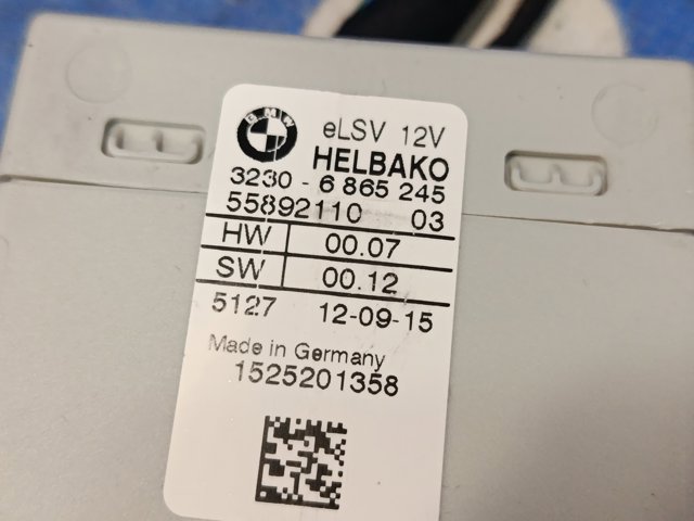 Електронний модуль рульової колонки 32306882780 BMW