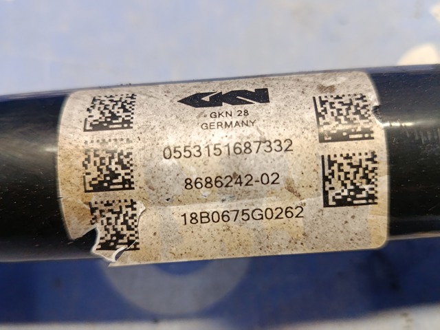 Піввісь задня, права 33208686242 BMW