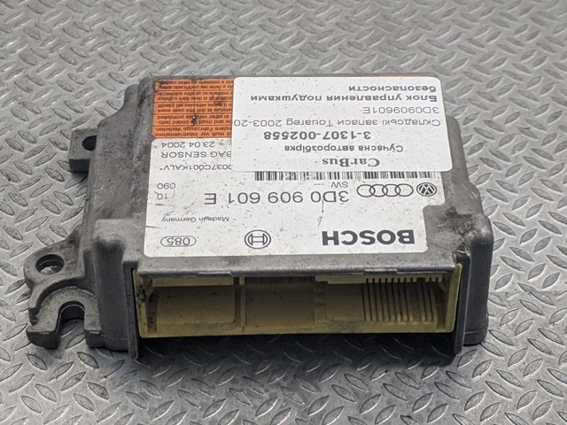 Модуль-процесор управління подушки безпеки 3D0909601E VAG