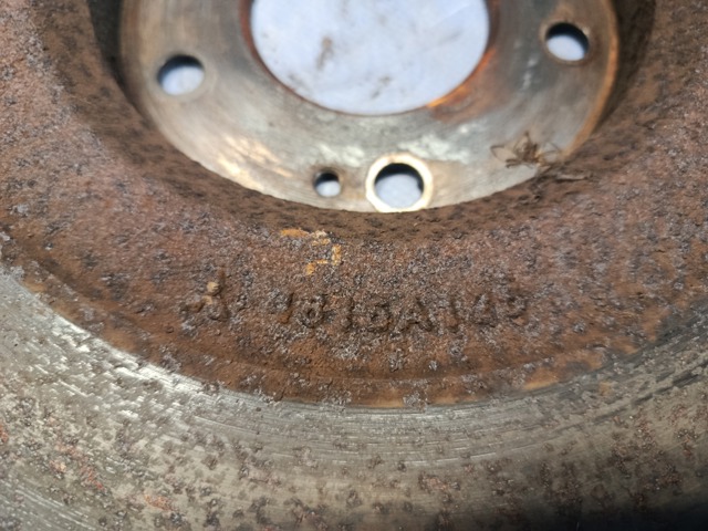Дискові гальма 4615A125 MITSUBISHI