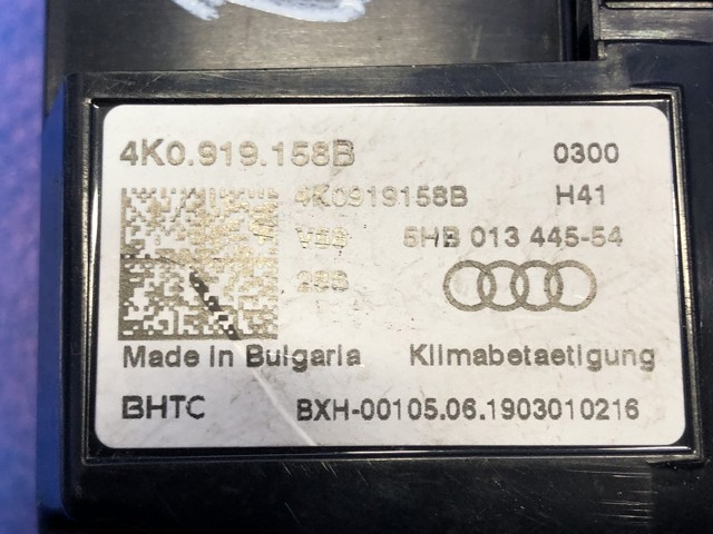 Регулятор вентилятора обігрівача 4K0919158BV58 VAG