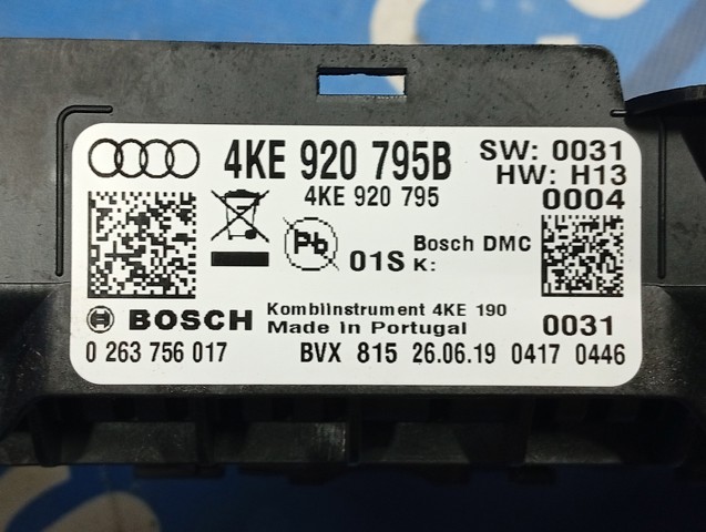 Прилади управління 4KE920795B VAG