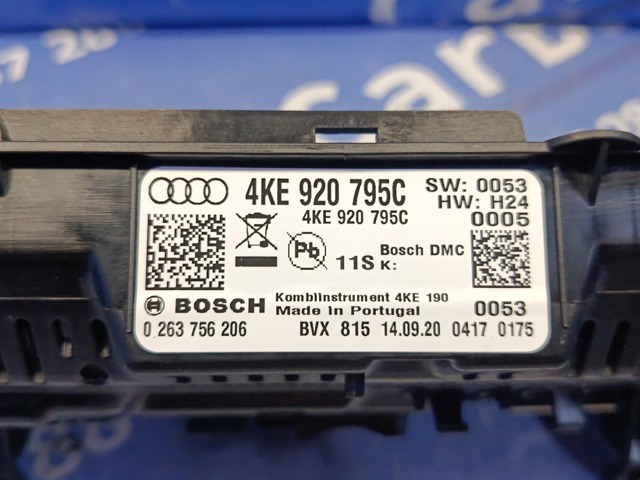 щиток приладу 4KE920795C VAG