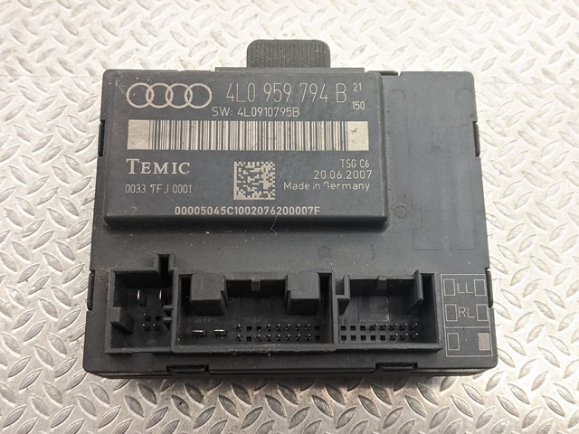 Блок комфорту задніх дверей 4L0959794B VAG