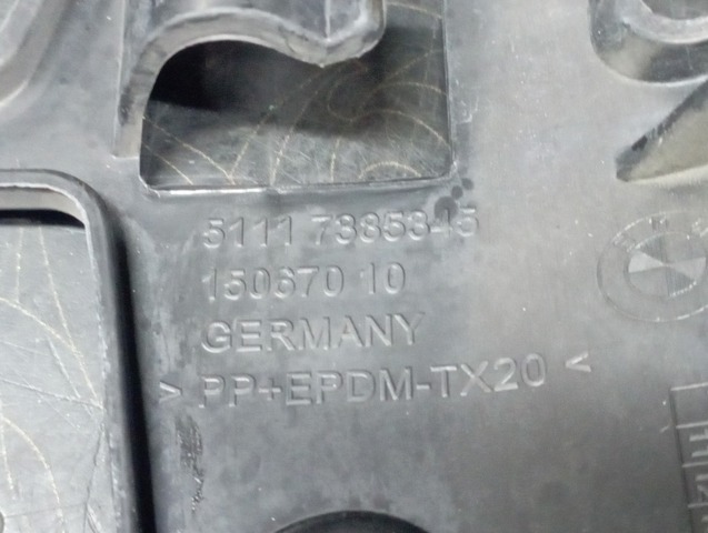 Кріплення протитуманки, лівої 51117385345 BMW