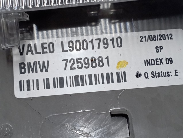 Стоп-сигнал заднього скла 63257259881 BMW
