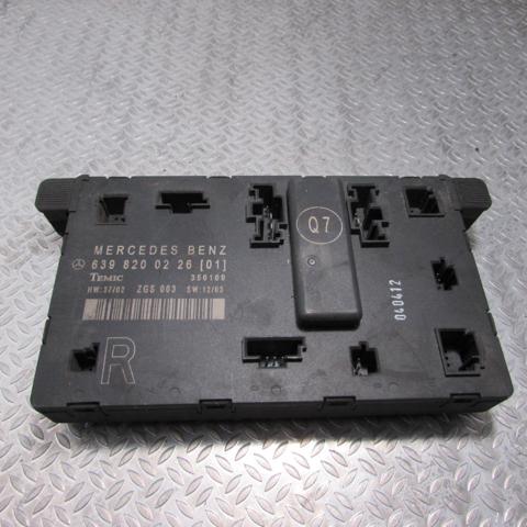 Блок комфорту передніх дверей 6398200226 MERCEDES