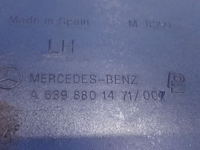 Кут бампера заднього лівий 6398801471 MERCEDES
